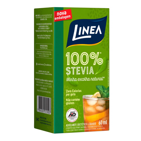 STEVIA 100% LIQUIDO 60ML (LINEA)